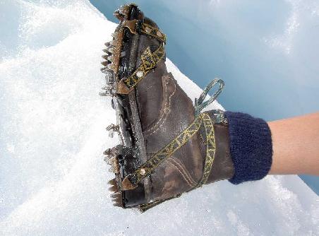 Spezielle "Schtampfer", Socken sowie mehrere Blasen waren in dem Trip inklusive.