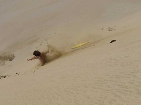 und nach 10 Meter bereits in den "Sand gebissen". William Wallace haette sich im Grab umgedreht