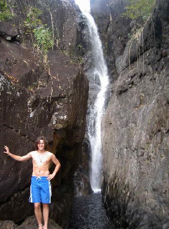 Einer von 3 Wasserfaellen auf Koh Chang