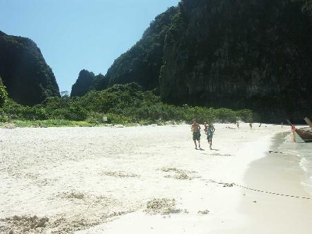 noch mal Maya Beach. Ein herrliches Plaetzchen!