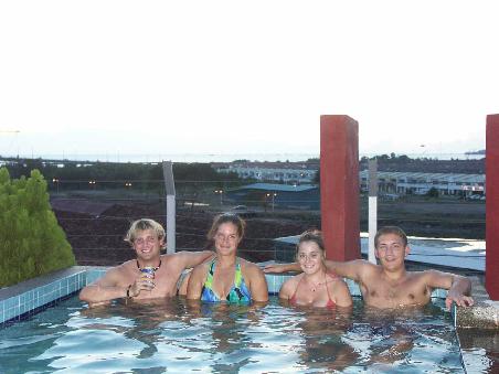 nochmal Jacuzzi auf dem Dach