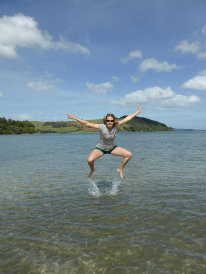 erster Flugversuch....