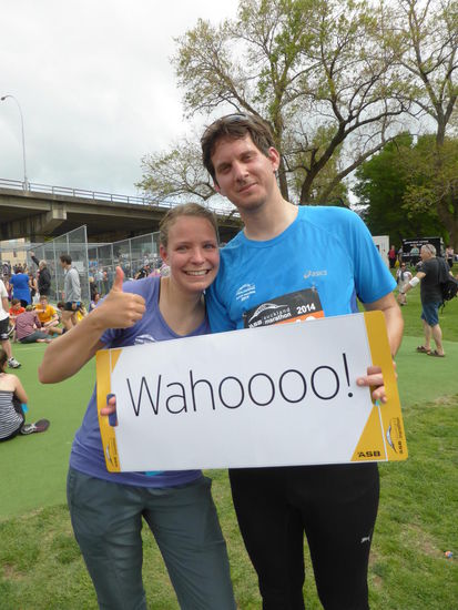 Wahoooooo! Wir habens geschafft!!     