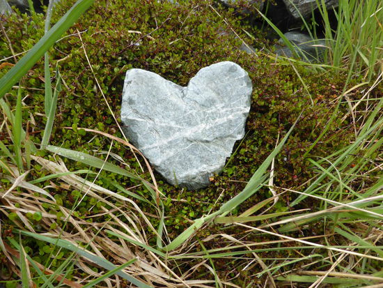 Someone lost his heart.. auf einer steinHEARTen Wanderung
