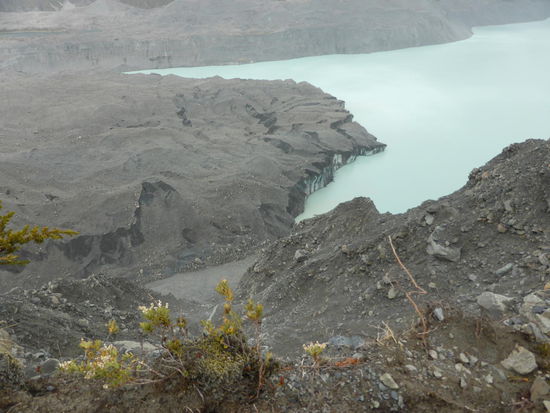 Der Gletscher lebt. Wir konnten ihn hören 
