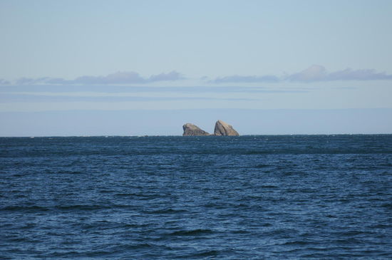 Blick nach Australien, gut erkennbar am Sydney Opera House....