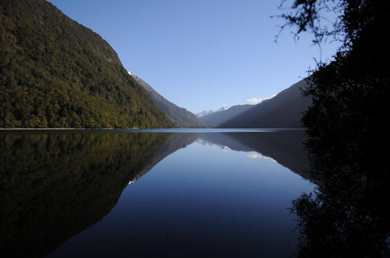 Morgenstimmung am naheliegenden See