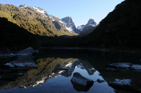 Morgenstimmung vor dem Rueckweg