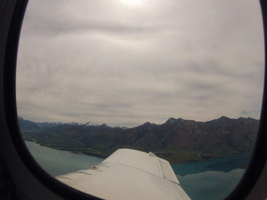 Sicht aus dem Flieger