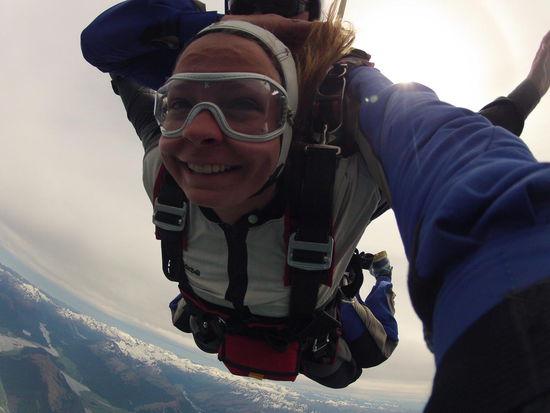 das Lachen wurde immer breiter