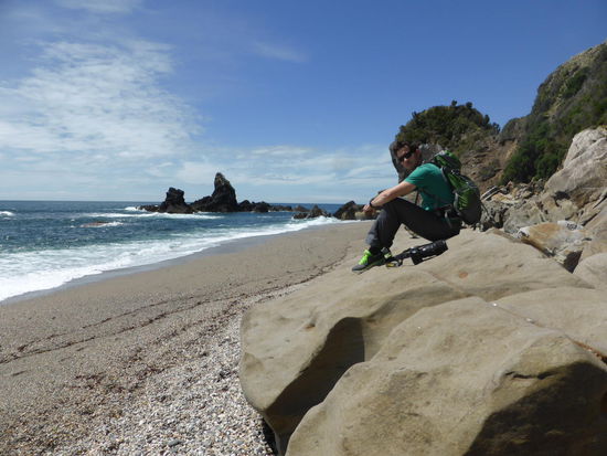 Schöne Wanderung zur Bucht, wo die Pinguine nesten. Die Pinguine waren nicht auffindbar aber die Bucht war trotzdem sehr schön 