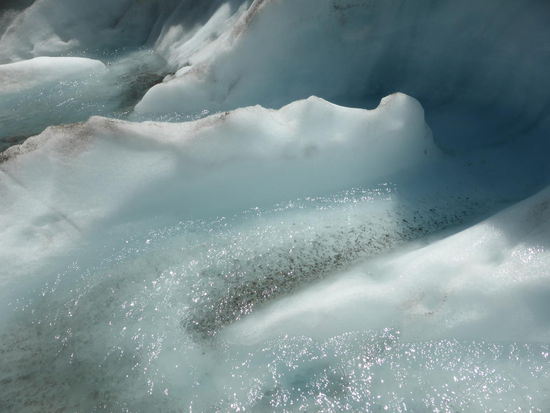 Das Wasser bahnt sich seinen Weg