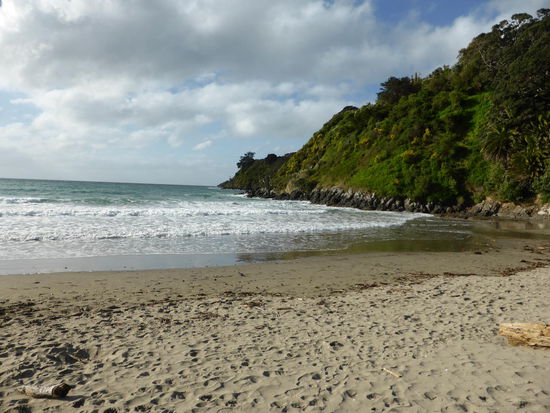 schöner Strand aber leider nicht das Wetter und die Temperaturen für eine Abkühlung