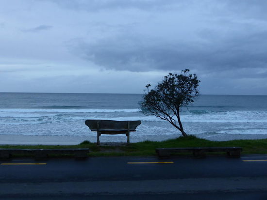 Dämmerung am Palm Beach