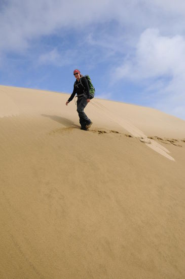 Falls das Wasser steigt, gehen wir lieber auf Nummer sicher...