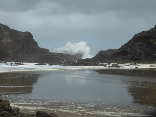 Diese riesigen Wellen waren wirklich eindrücklich