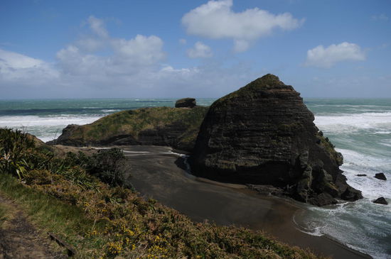 Der Wind war sehr stark was zurfolge hatte das, dass Wetter sehr schnell von Regen zu Sonnenschein und zurück wechselte