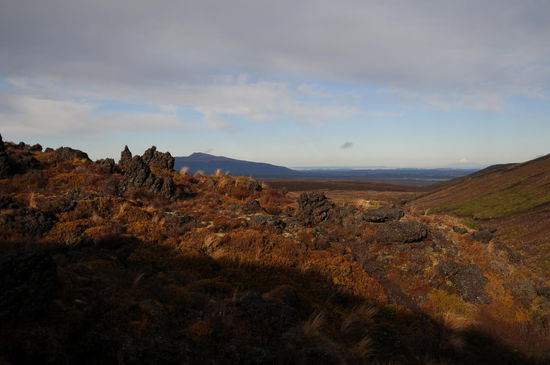 Karge aber atemberaubende Landschaft