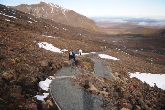 Schöner aber anstrengender Aufstieg