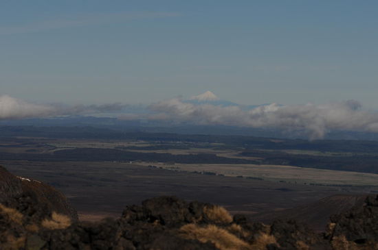 Mt. Egmont, gut zu sehen bei diesem Wetter.
Befindet sich an der Westküste Neuseelands Nordinsel