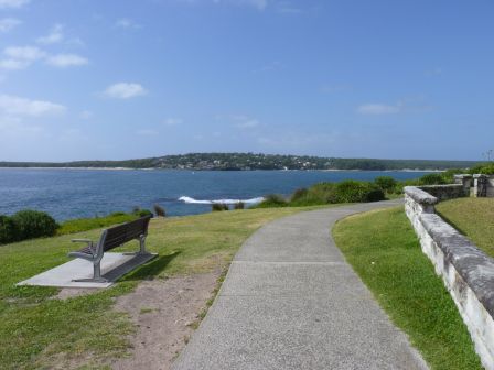 Hier in Cronulla wirkt alles schnurgerade. Sogar die Kurven.