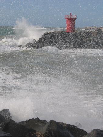 Hafeneinfahrt Ostia