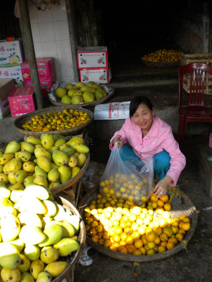 die besten Früchte bekommt man natürlich auf einem der zahlreichen Märkte...