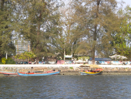 Uferpromenade von Kampot