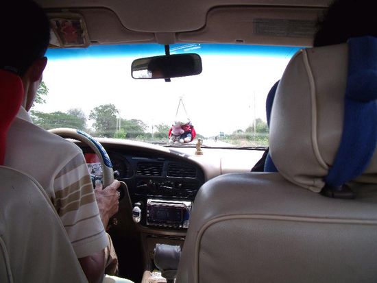 Unser Taxi durch Kambodscha