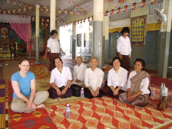 Katrin mit unseren lustigen Damenrunde