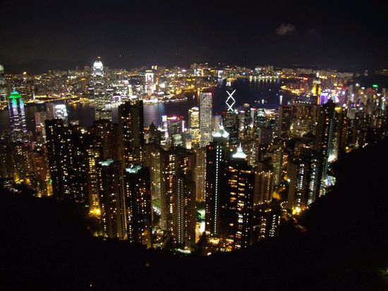 Hongkong vom Peak aus - einfach nur genial