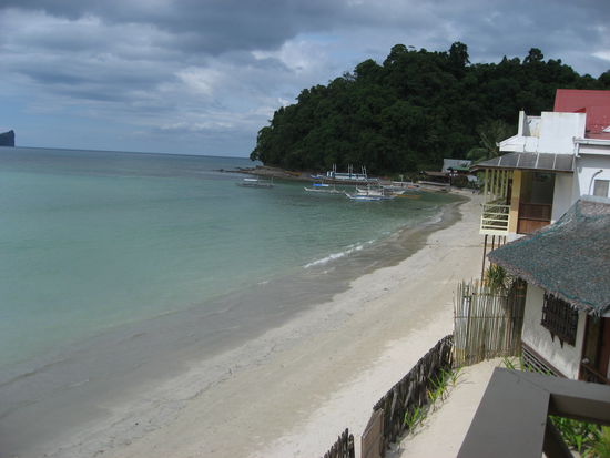 Blick von unserem Balkon