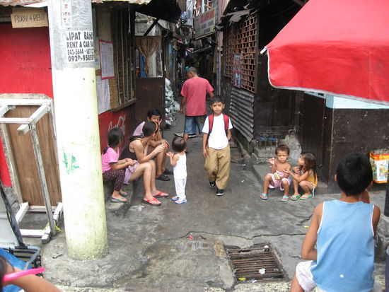 Das Leben findet auf der Straße statt