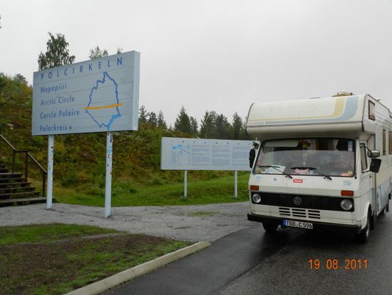 Endlich am Polarkreis