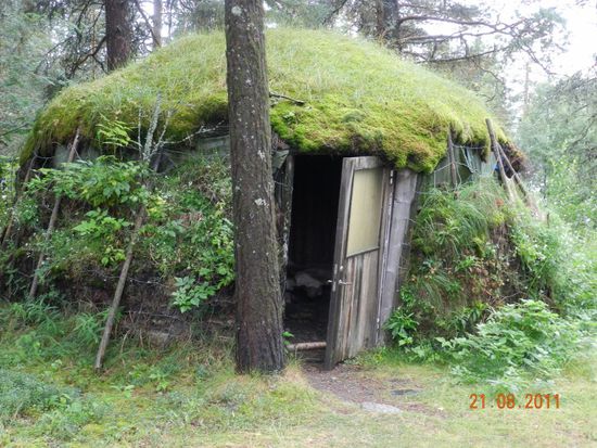 Partyzelt von Aussen