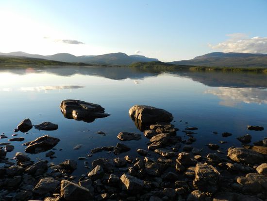 Aussicht vom Stellplatz