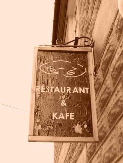 Eins der vielen geschlossenen Restaurants