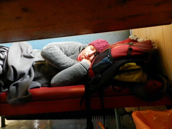 unbequeme und verdammt teure schlafkabine