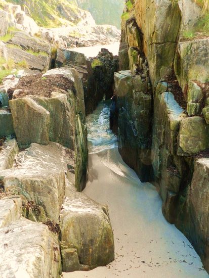 ausgewaschene Buchten