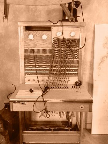 Alte Strippenvermittlung