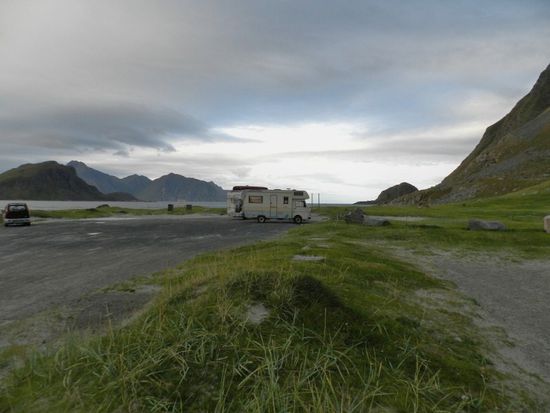 Stellplatz in Utakleiv