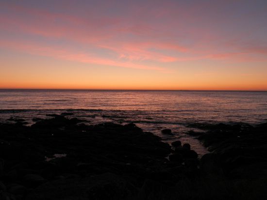 wunderschöner Sonnenuntergang