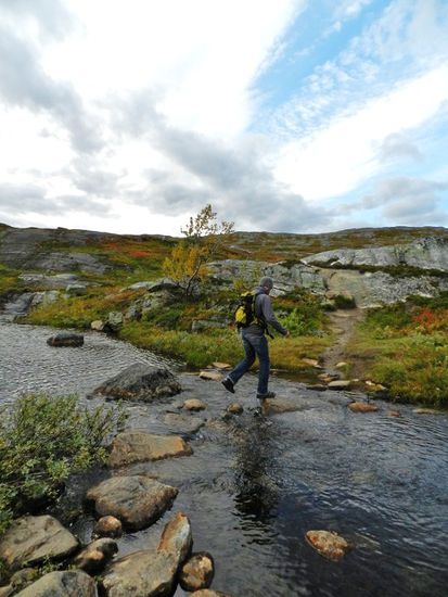 über STock und über Stein..