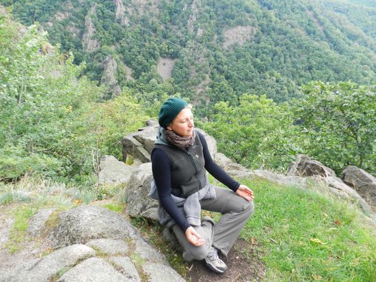 Meditieren auf dem Hexenstieg