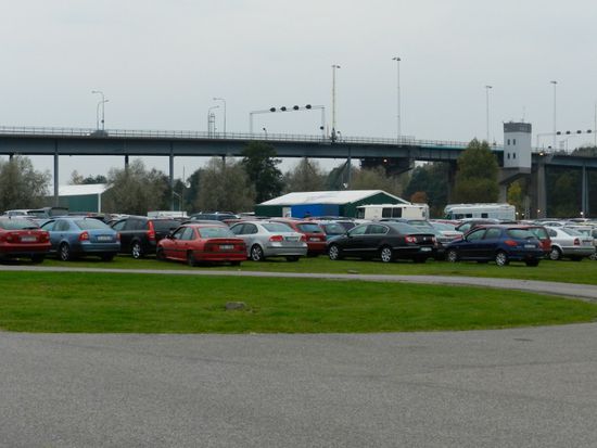 der Auto-Bingo Platz