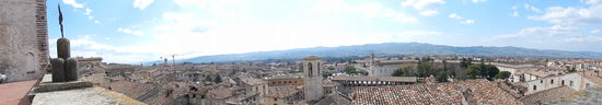 Über den Dächern von Gubbio