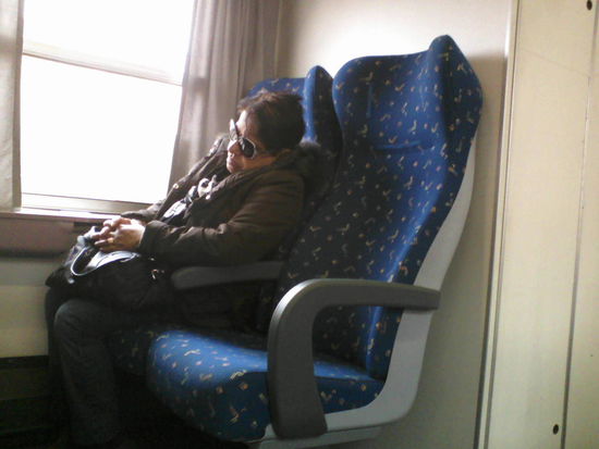 Die Gute ist wieder mit zurück gefahr´n