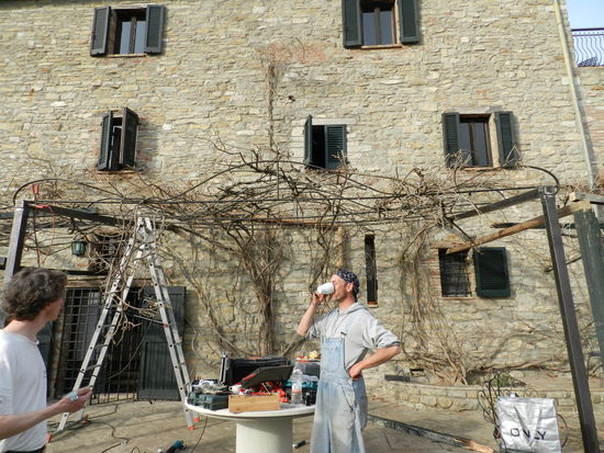 ...erstmal en Cafe dann gehts weiter