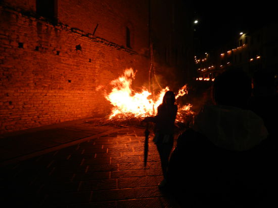Gubbio brennt