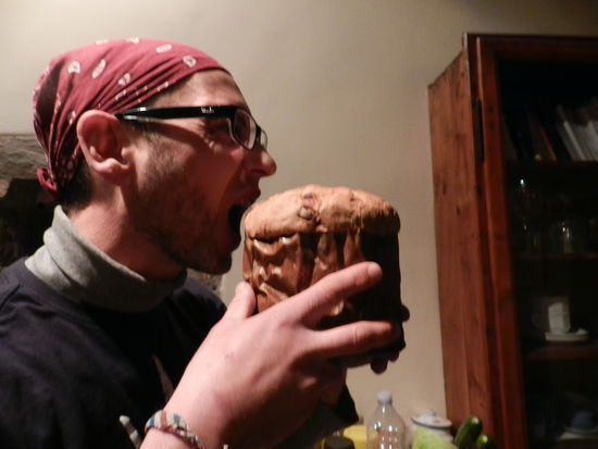 Geschenk von Penny.. - steinharter Rosinenkuchen